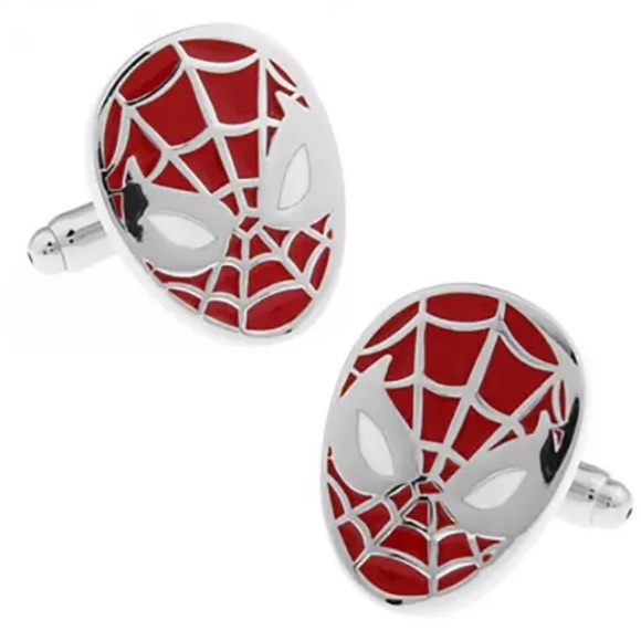 SPIDERMAN CUFF LINKS - Picture 1 of 4